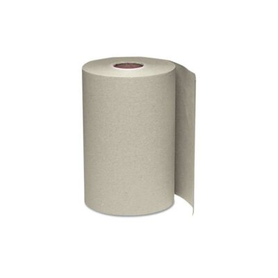 8″ x 350′ Natural Nonperforated Roll Towels
