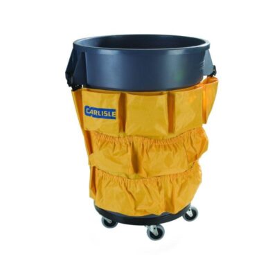 Carlisle Waste Container Tool Caddy Bag – Nylon, Yellow