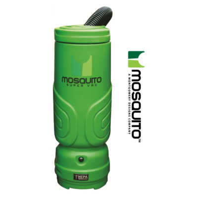 Mosquito Super HEPA 6 Quart Backpack Vacuum with Tool Kit Green