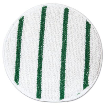 17″ Carpet Bonnet Pad with Green Strip