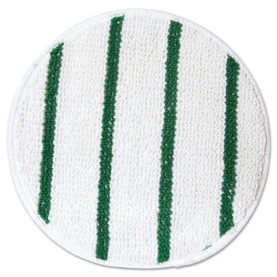 21″ Carpet Bonnet Pad with Green Strip
